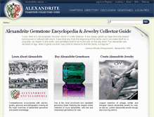 Tablet Screenshot of alexandrite.net